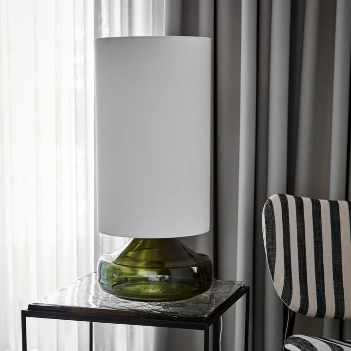 Matte Table Lamp, Green-white House Doctor