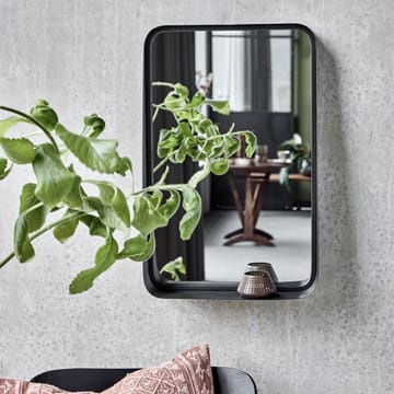 Pejo mirror with frame 35x55 cm - Black antique - House Doctor