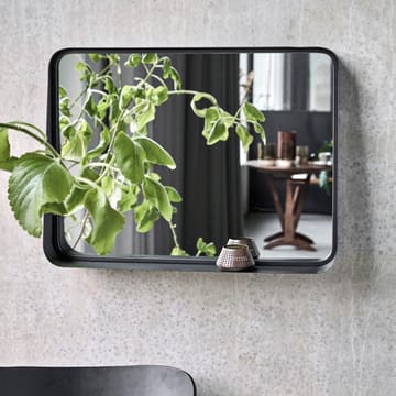 Pejo mirror with frame 45x60 cm - Black antique - House Doctor