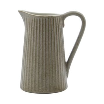 Pleat milk jug 28 cl - Grey-brown - House Doctor