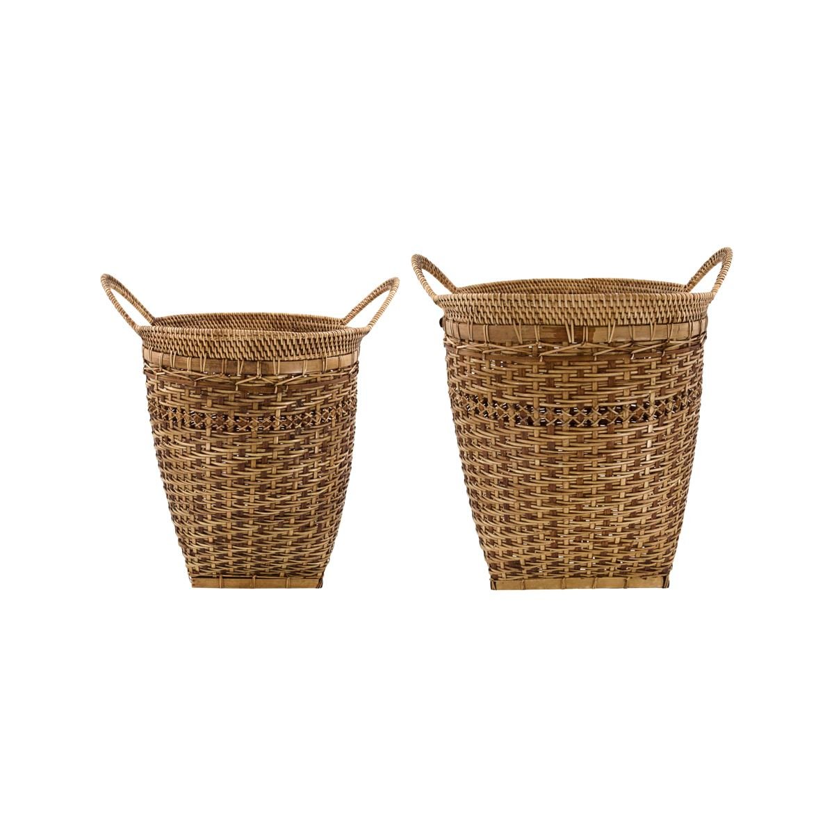 House Doctor Pura storage basket set of 2 Nature