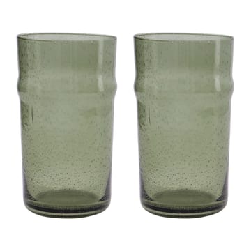 Rain glass 14 cm 2-pack - Green - House Doctor