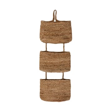 Ramla wall mounted storage basket 35x109 cm - Natural - House Doctor