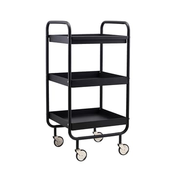 Roll trolley with removable tray - Black - House Doctor