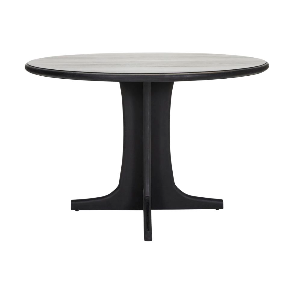 House Doctor Shaker dining table Ø120 cm Black