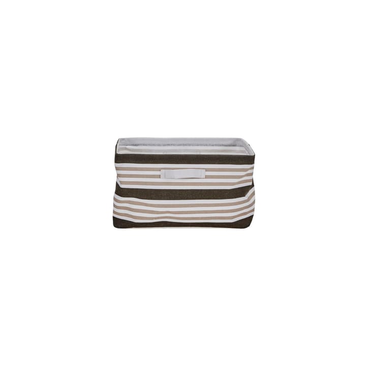 Store storage basket 20x35 cm - Brown striped - House Doctor