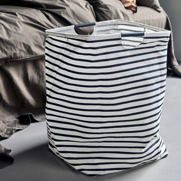 stripes laundry basket - Black and white - House Doctor