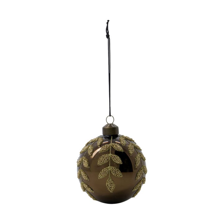 Tani Christmas bauble Ø8 cm 4-pack, Brown House Doctor