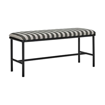 Toda bench 100 cm - Black-White - House Doctor