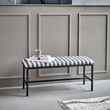 Toda bench 100 cm - Black-White - House Doctor