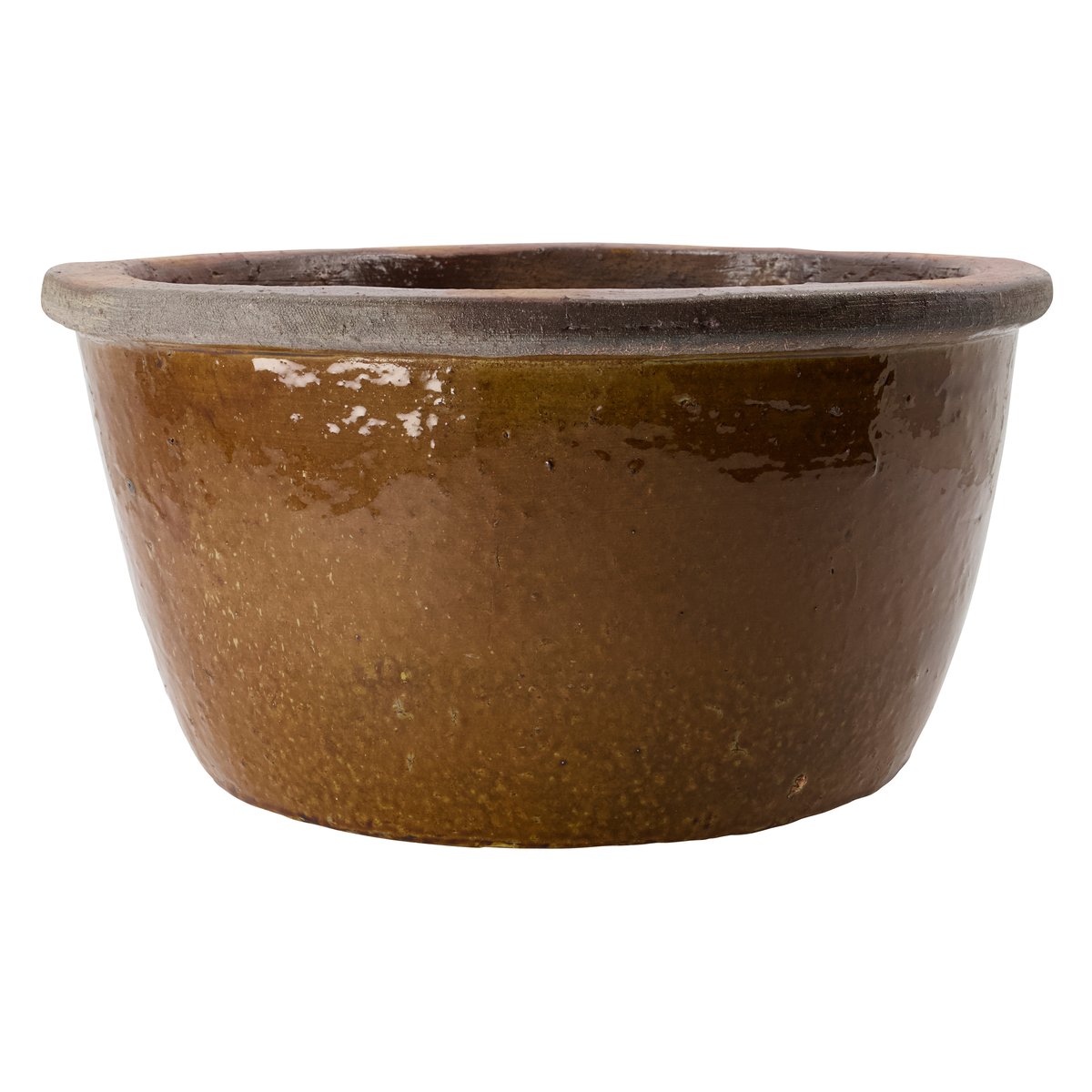 House Doctor Whai flower pot Ø37 cm mustard yellow