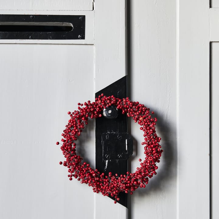 Winther wreath Ø20 cm - Red - House Doctor