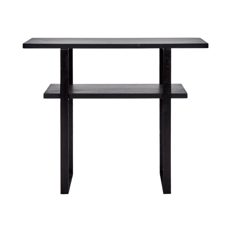 House Doctor Woda console table 90x30x75 cm Svart