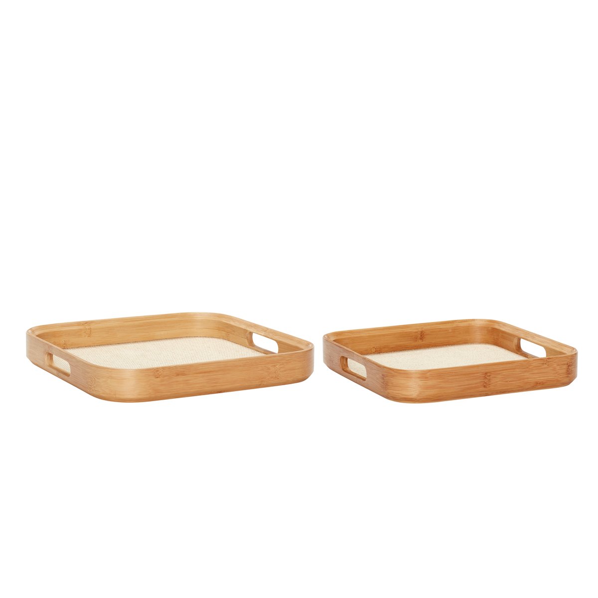 Hübsch Hübsch tray 2-pack Wood