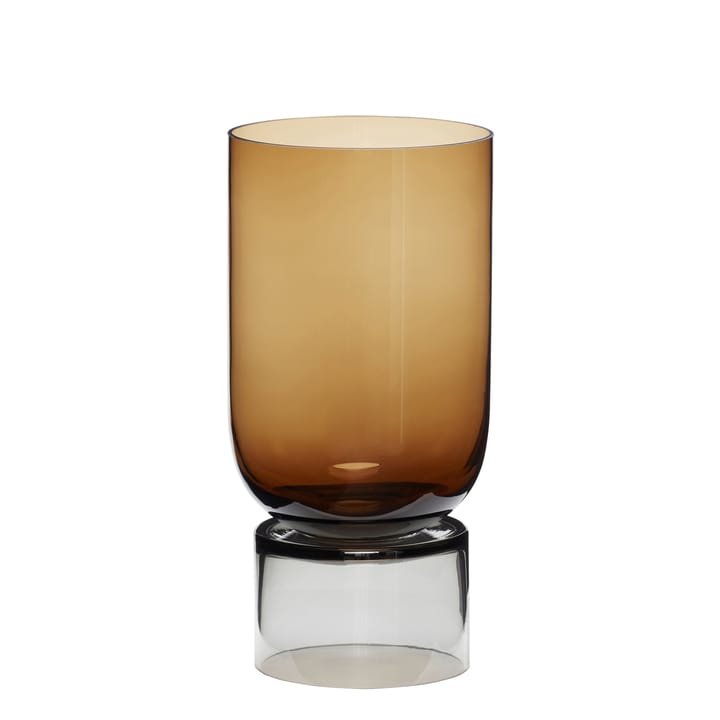 Hübsch vase large - Amber-gray - Hübsch