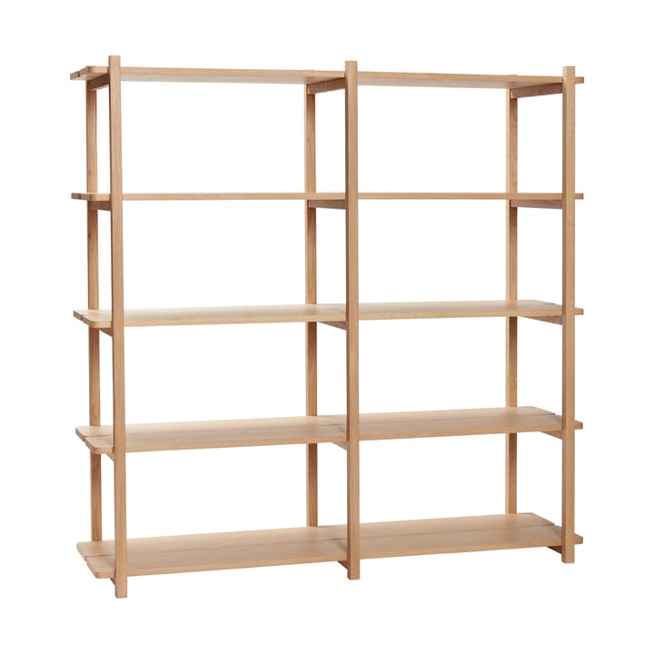 Mason shelf double large - Oak - Hübsch