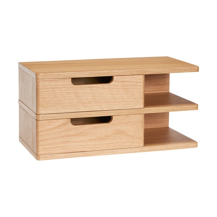 Open wall shelf - Oak - Hübsch