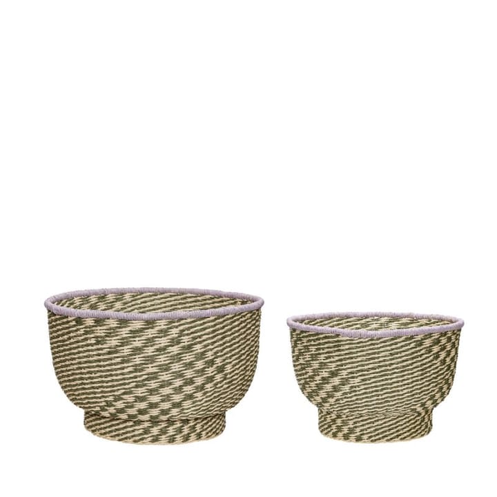 Peppy baskets 2-pack - Nature - Hübsch