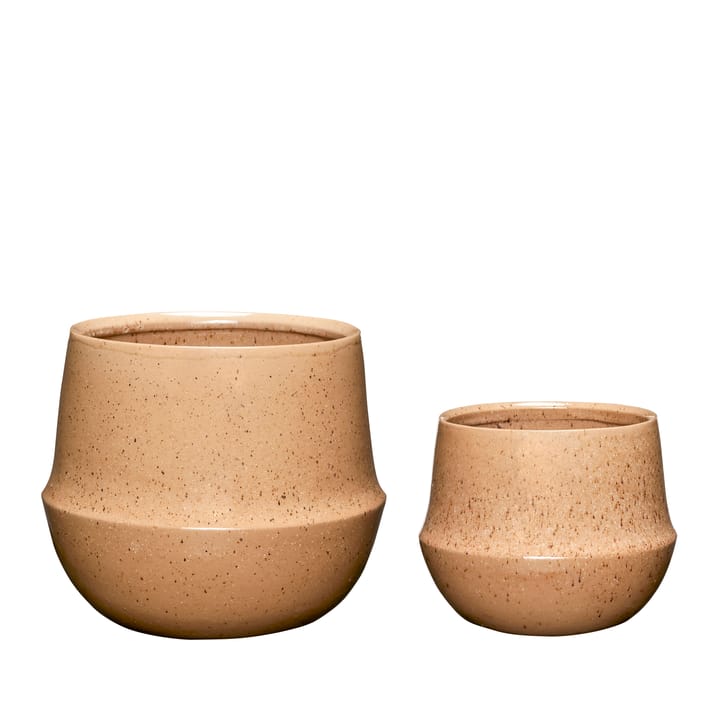 Pot 2-pack - Sand - Hübsch