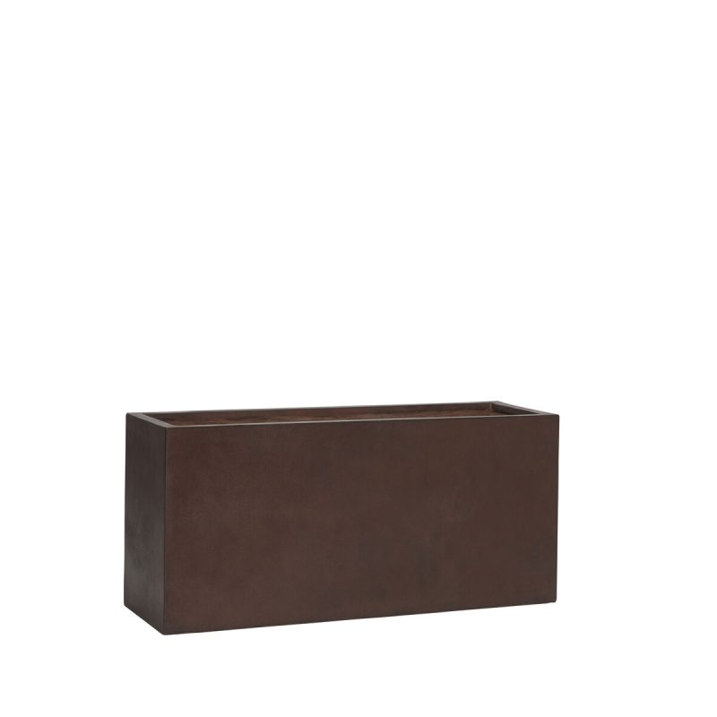 Hübsch Rustic flower box 95x32x44 cm Red