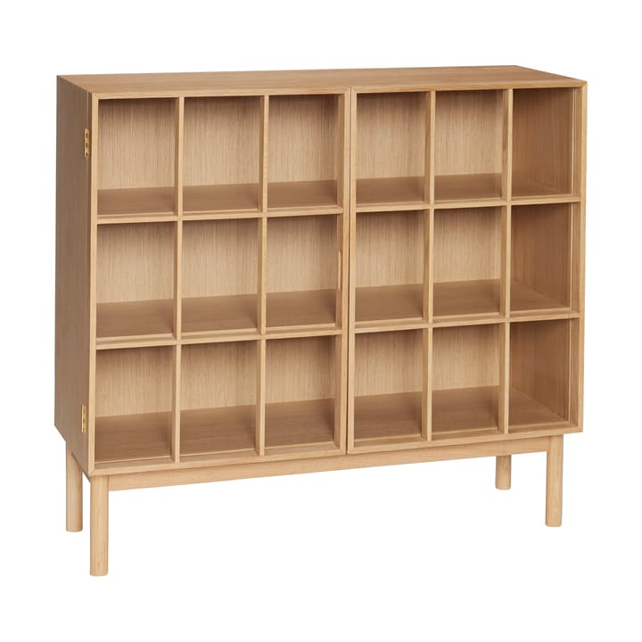 Shoji cabinet wide - Oak - Hübsch