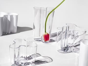 Aalto vase opal white - 160 mm - Iittala