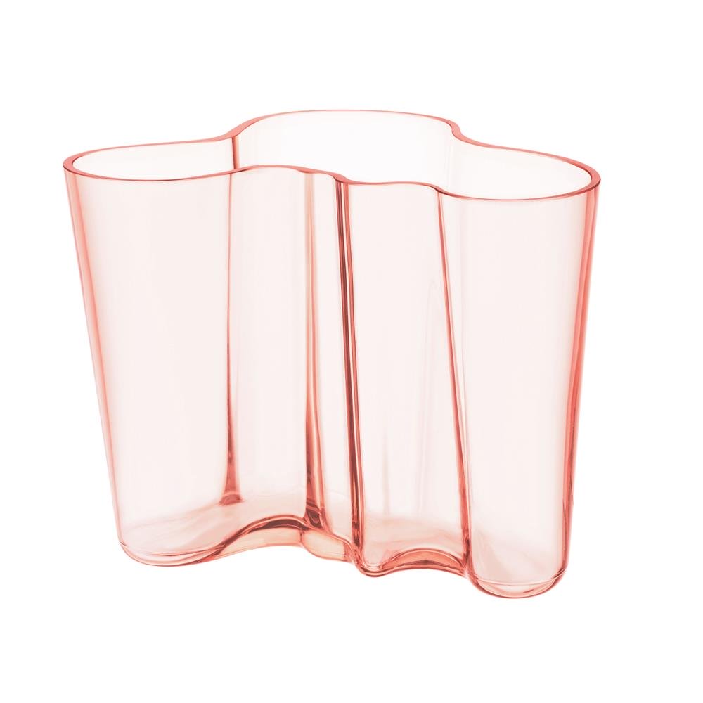 Iittala Aalto vase salmon pink 160 mm