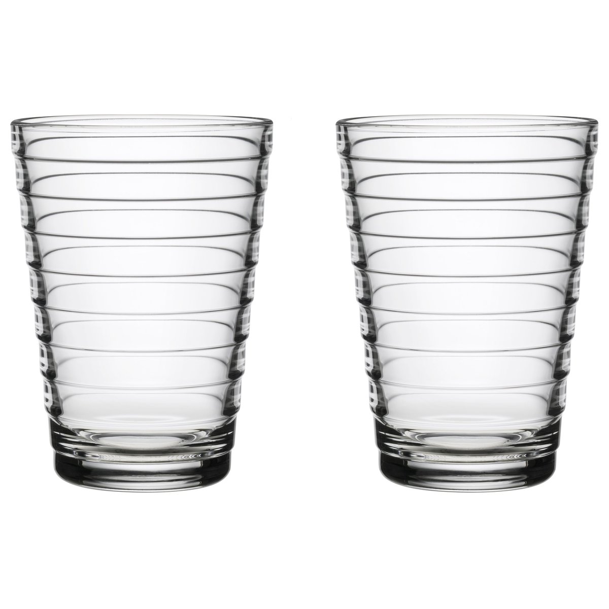 Iittala Aino Aalto drinks glass 33 cl 2-pack clear | Scandinavian Design | Drinking glasses & tumblers | Transparent