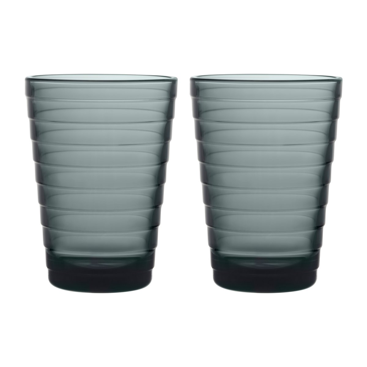 Iittala Aino Aalto drinks glass 33 cl 2-pack dark grey