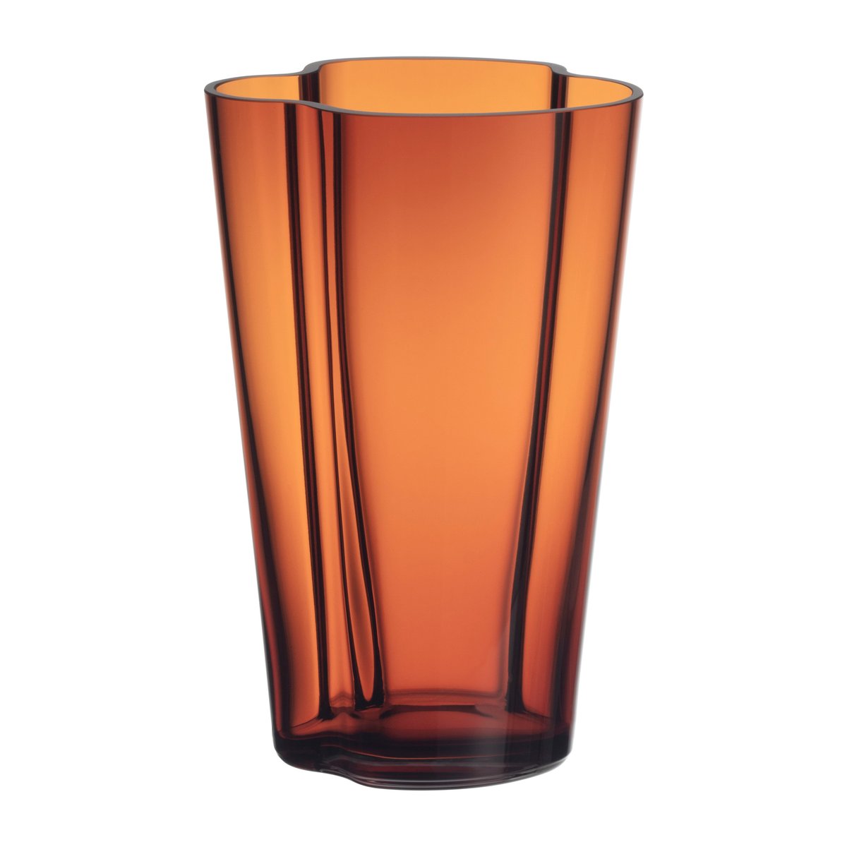 Iittala Alvar Aalto vase copper 220 mm