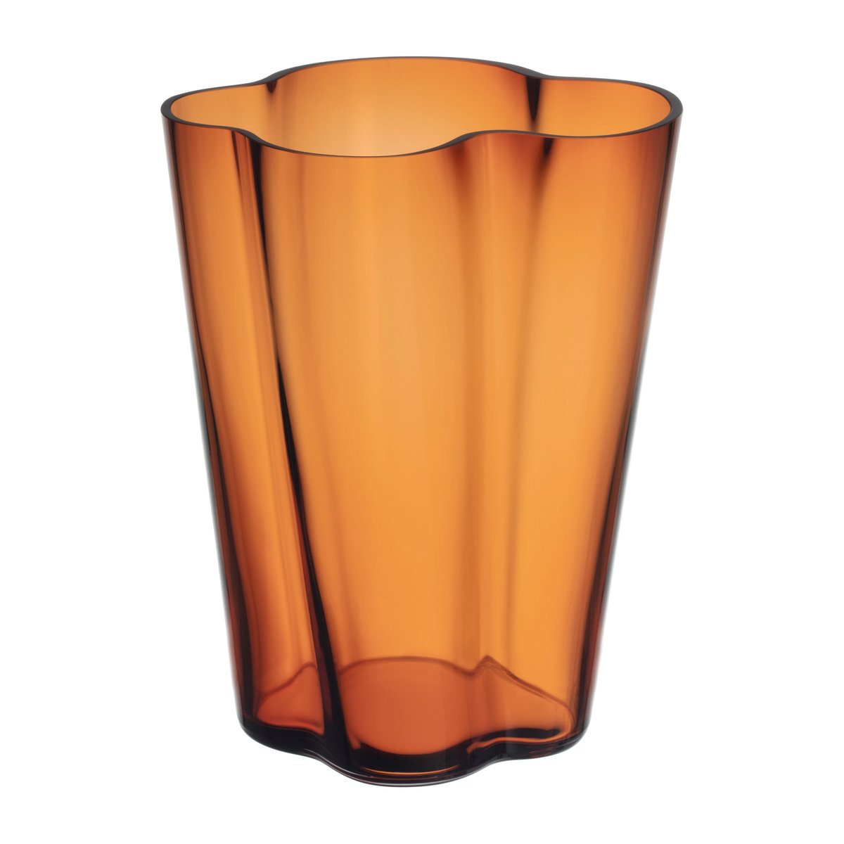 Iittala Alvar Aalto vase copper 270 mm