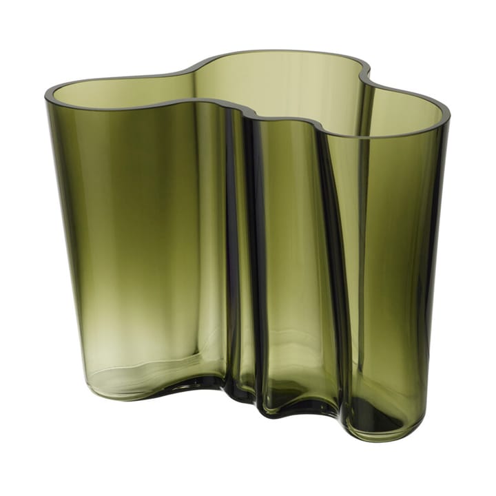 Alvar Aalto vase moss green - 160 mm - Iittala