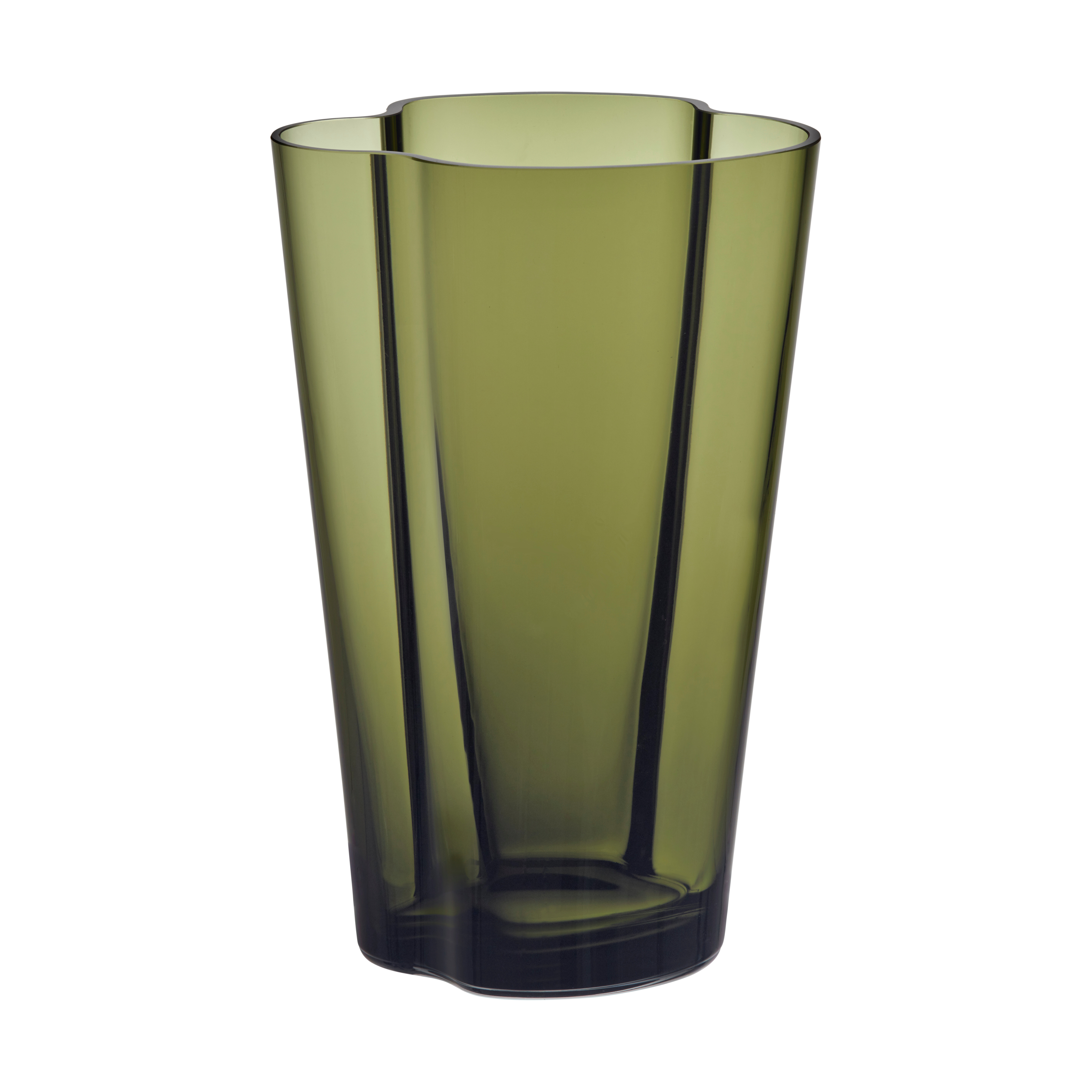 Alvar Aalto vase moss green from Iittala - NordicNest.com