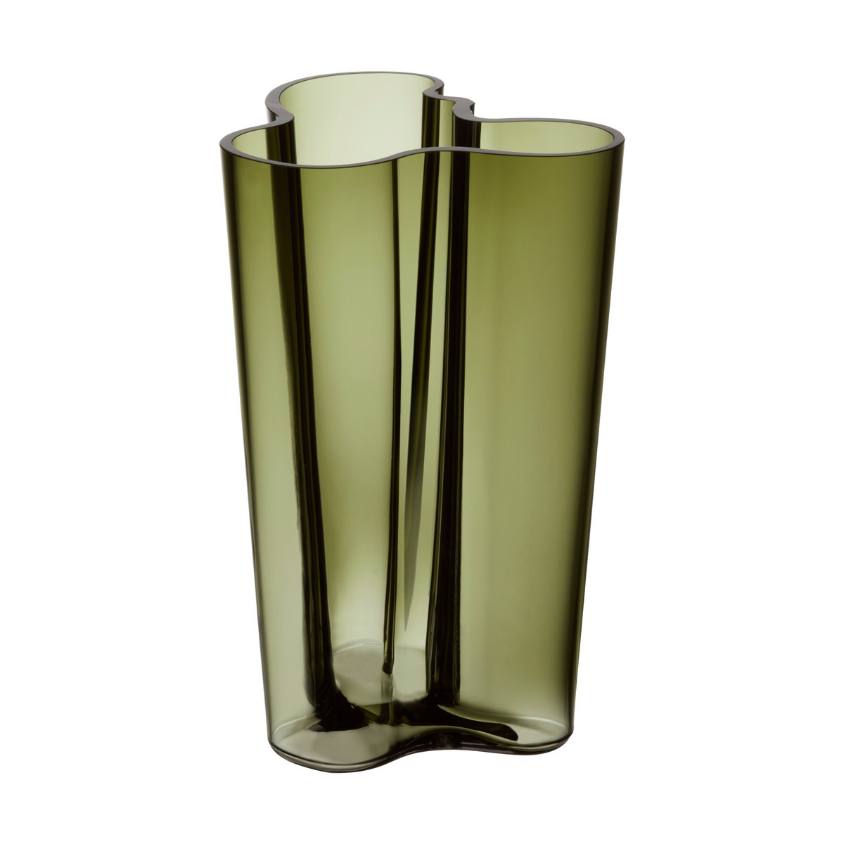 Iittala Alvar Aalto vase moss green 251 mm