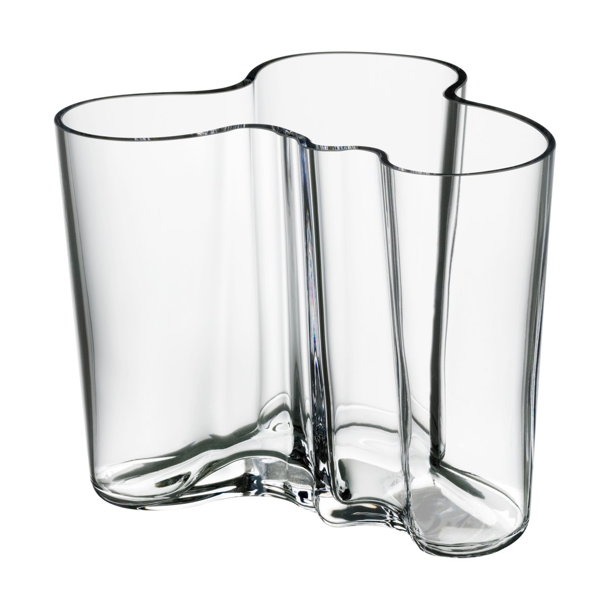 Iittala Alvar Aalto vase Savoy clear 120 mm