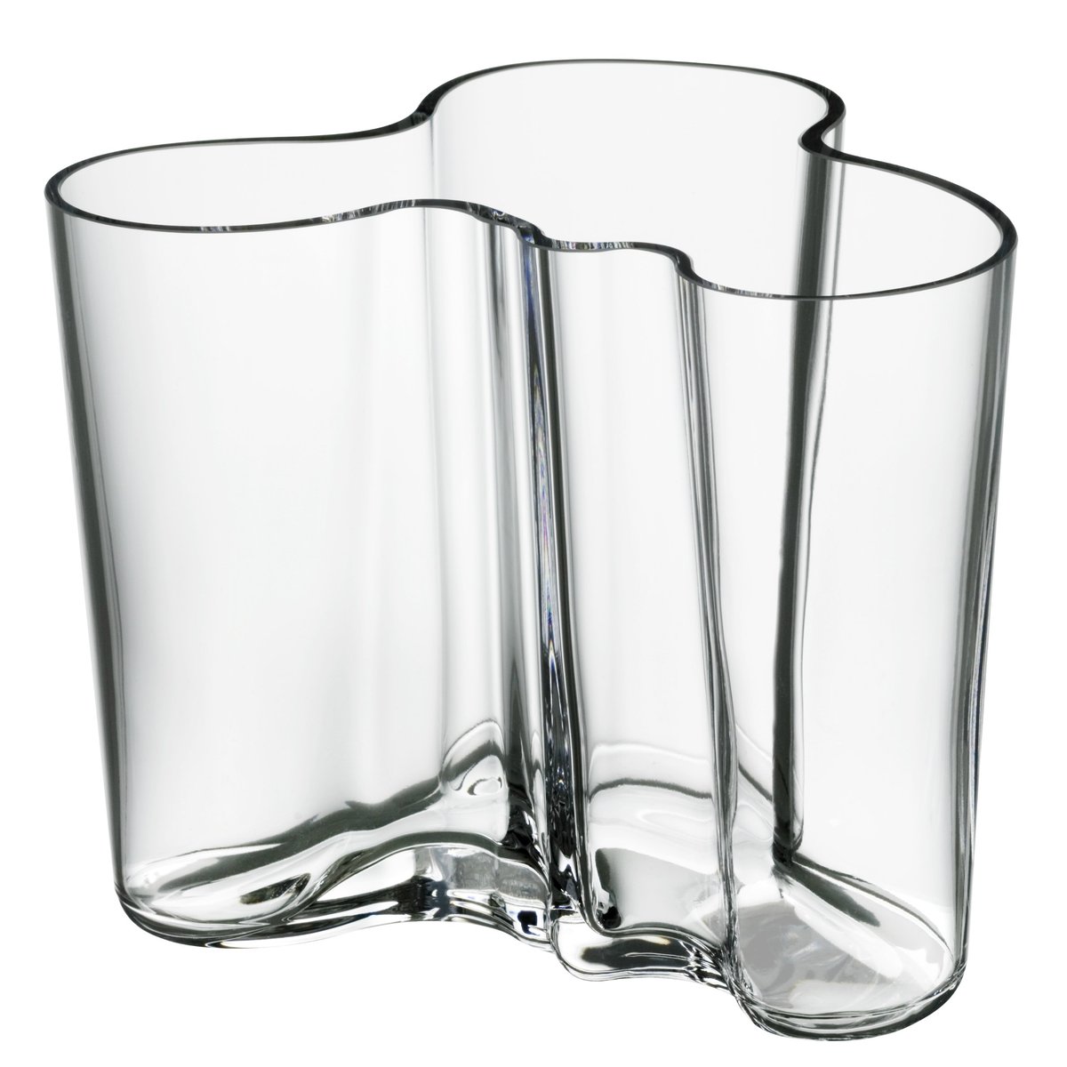 Iittala Alvar Aalto vase Savoy clear 120 mm