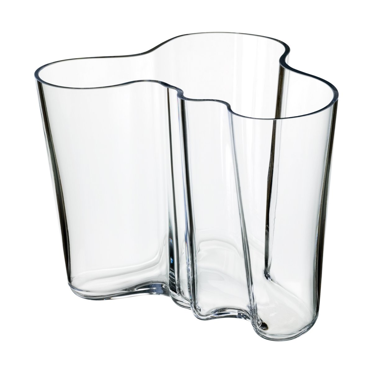 Iittala Alvar Aalto vase Savoy clear 160 mm