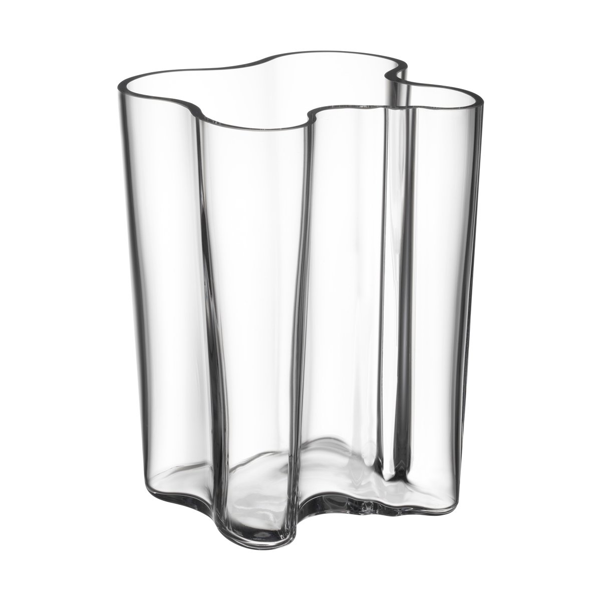 Iittala Alvar Aalto vase Savoy clear 181 mm