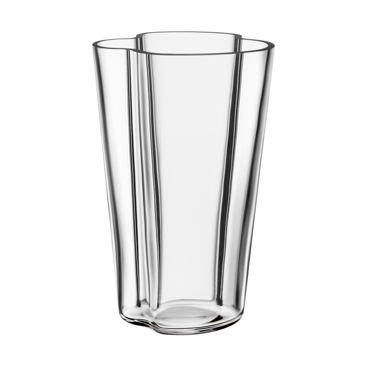 Iittala Alvar Aalto vase Savoy clear 220 mm