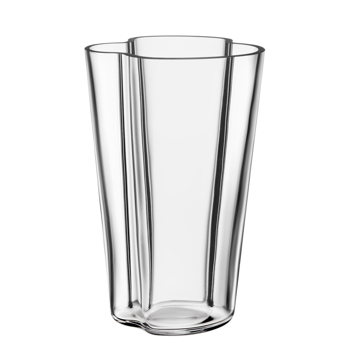 Iittala Alvar Aalto vase Savoy clear 220 mm