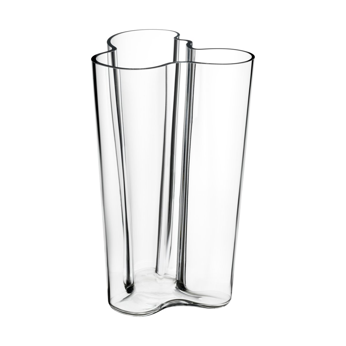 Iittala Alvar Aalto vase Savoy clear 251 mm