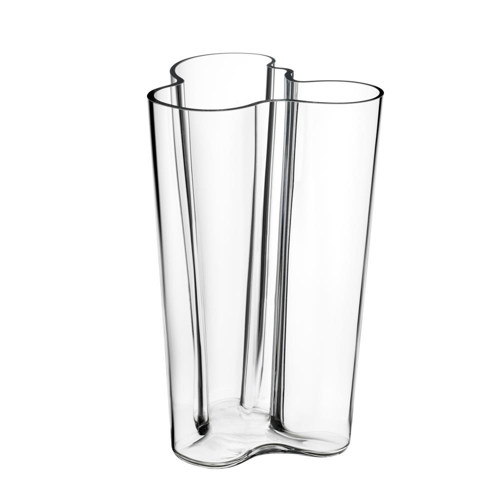 Iittala Alvar Aalto vase Savoy clear 251 mm