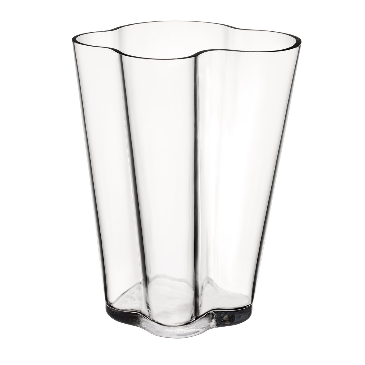 Iittala Alvar Aalto vase Savoy clear 270 mm