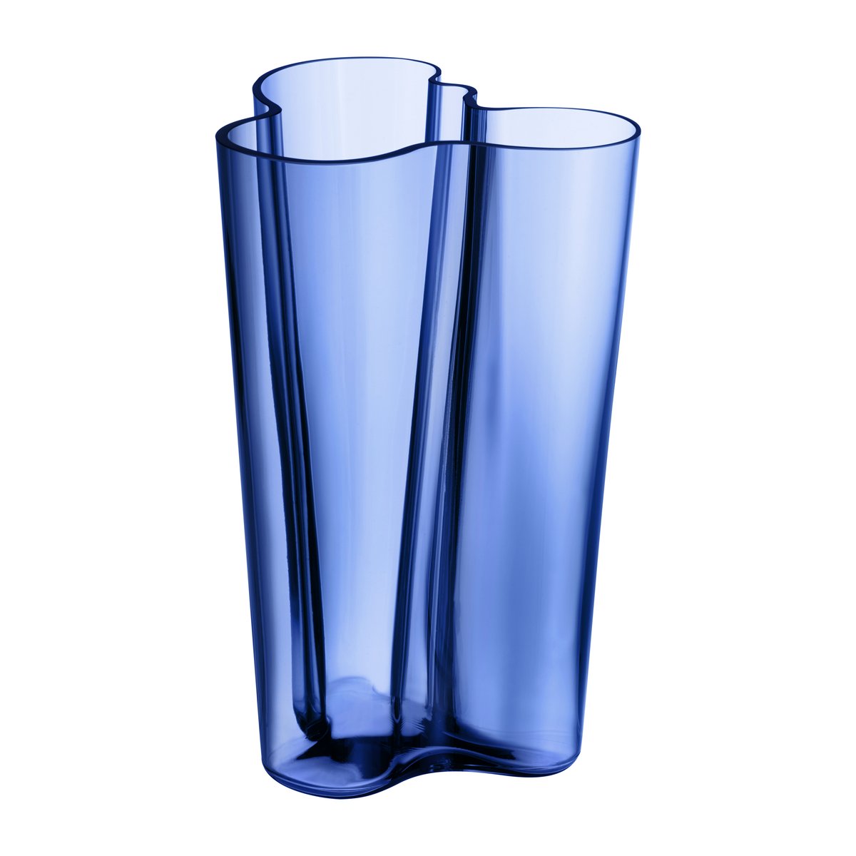 Iittala Alvar Aalto vase ultramarine blue 251 mm