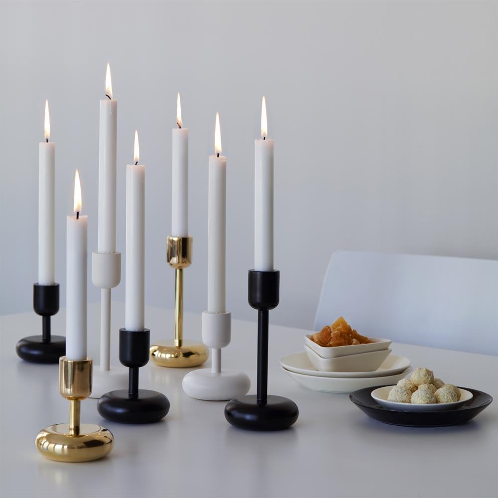 Nappula Candleholder White From Iittala - NordicNest.com