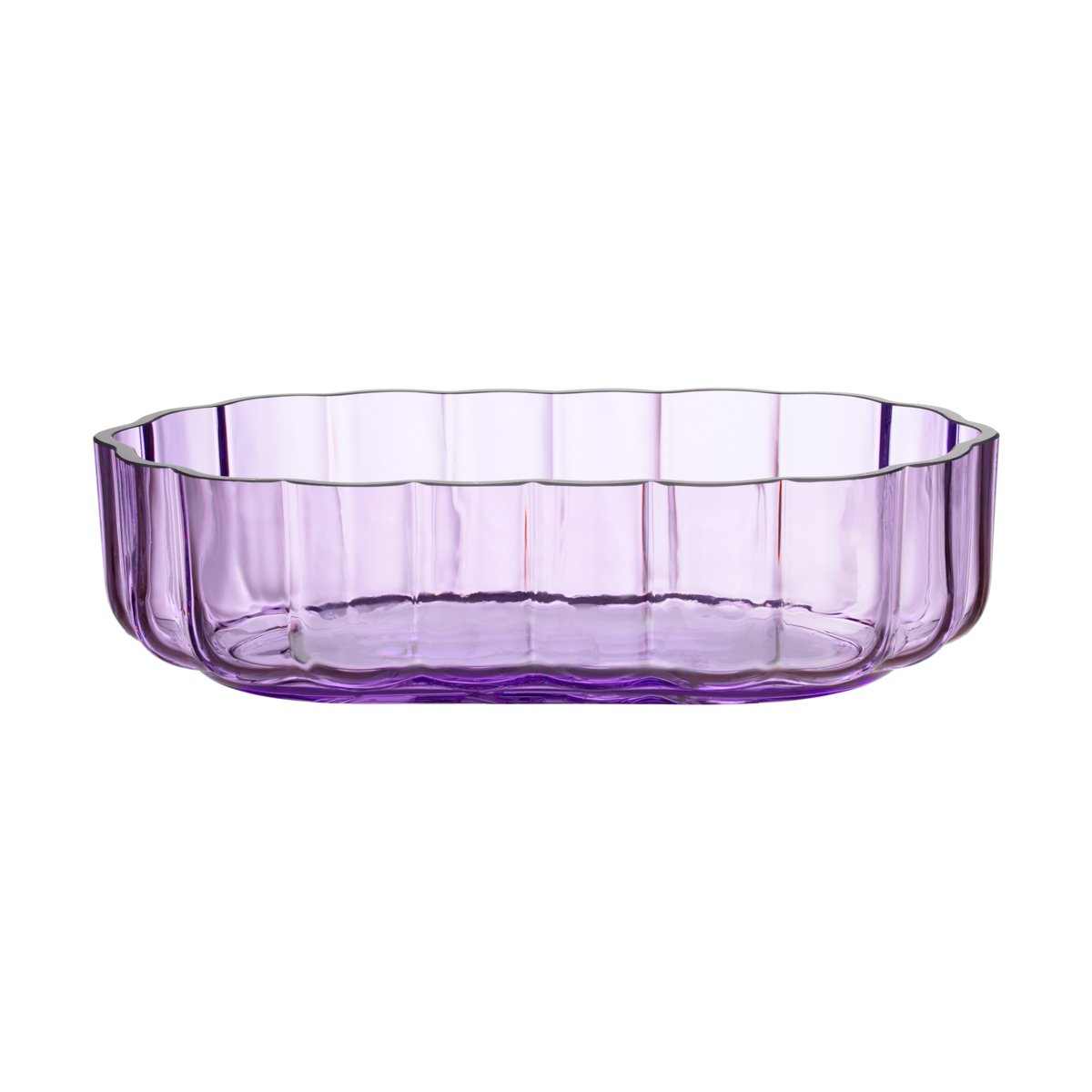 Iittala Play glass bowl low 50 mm Light Purple