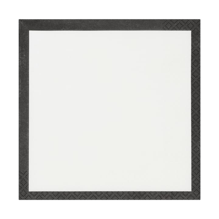 Play paper napkins 33x33 cm 20-pack, Ecru-Black Iittala