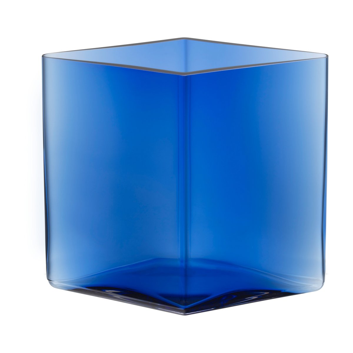 Iittala Ruutu vase 20.5x18 cm Ultramarine