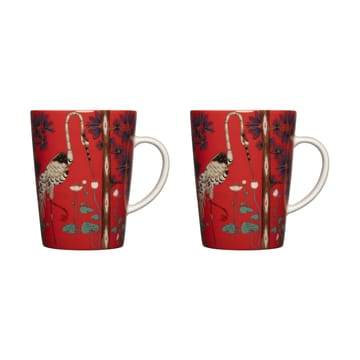 Taika mug 40 cl 15-year anniversary 2-pack - Red - Iittala