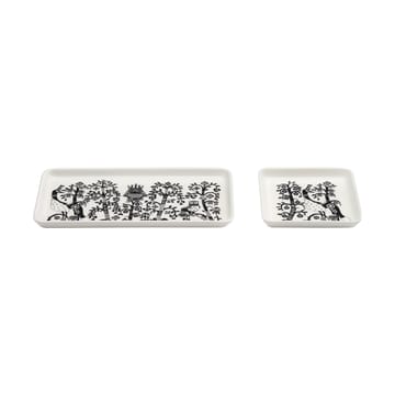 Taika plate 12x12 cm - Black - Iittala